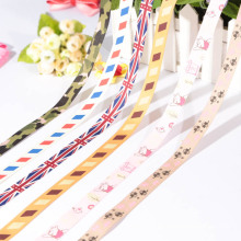 high quality patterned grosgrain ribbon